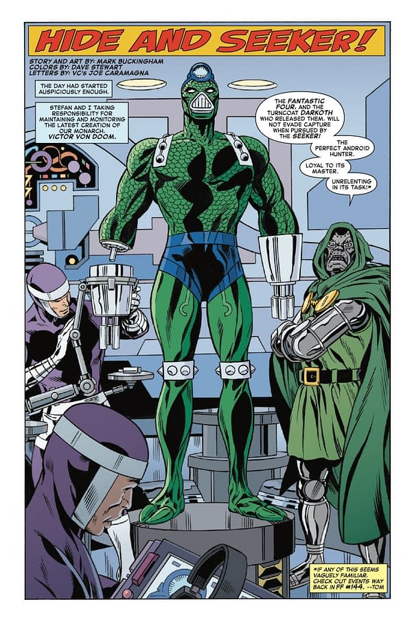 Interior preview page from FANTASTIC FOUR: FANFARE #2 CLAUDIO CASTELLINI COVER