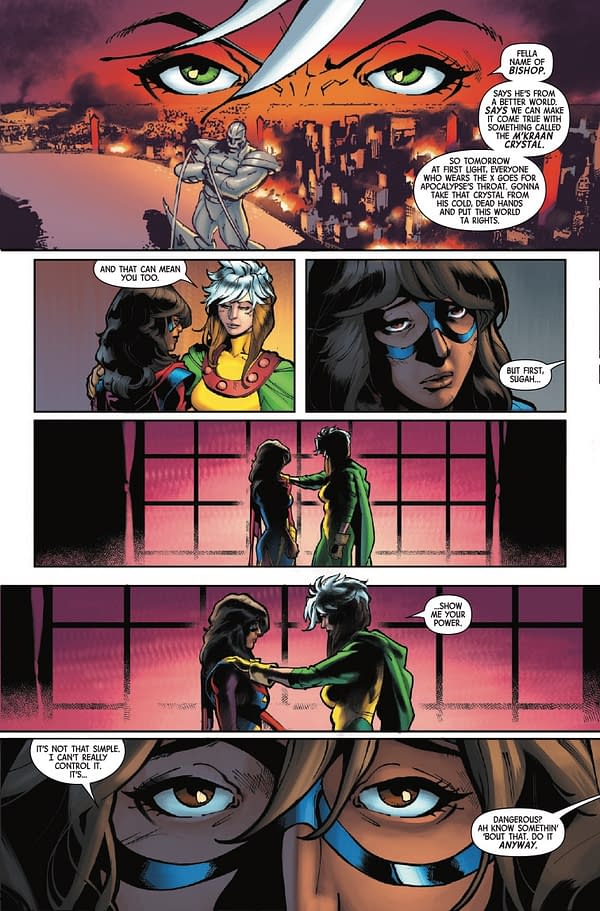 Interior preview page from GIANT-SIZE AGE OF APOCALYPSE #1 ADAM KUBERT COVER