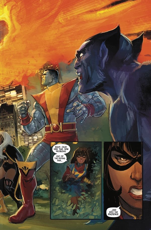 Interior preview page from GIANT-SIZE DARK PHOENIX SAGA #1 ADAM KUBERT COVER