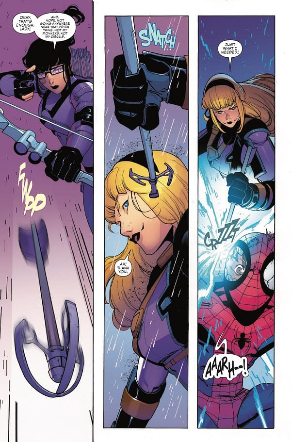 Interior preview page from GWENPOOL #2 CHAD HARDIN COVER