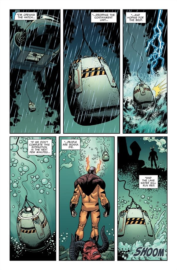 Interior preview page from HELLVERINE #7 KENDRICK "KUNKKA" LIM COVER