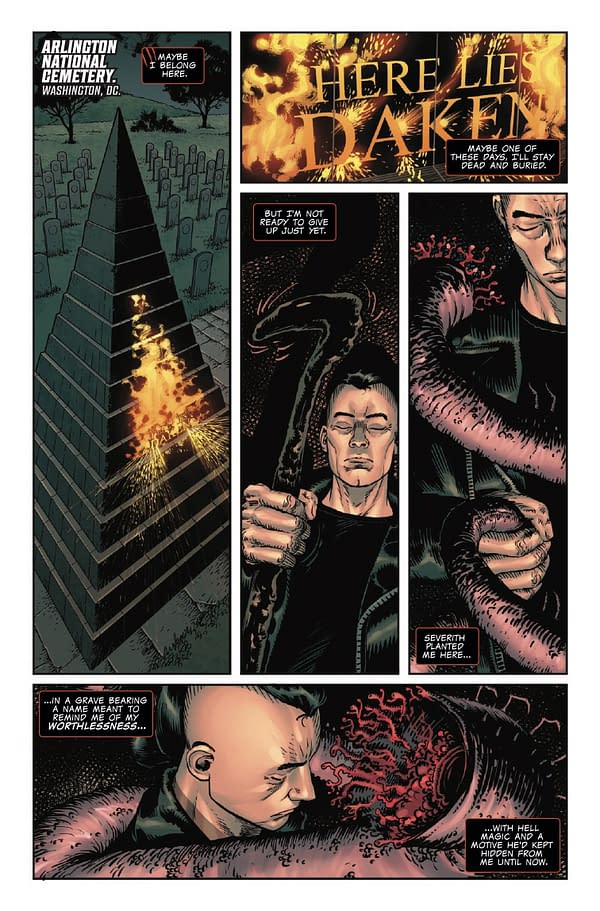 Interior preview page from HELLVERINE #8 KENDRICK "KUNKKA" LIM COVER