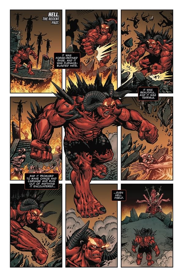 Interior preview page from HELLVERINE #8 KENDRICK "KUNKKA" LIM COVER