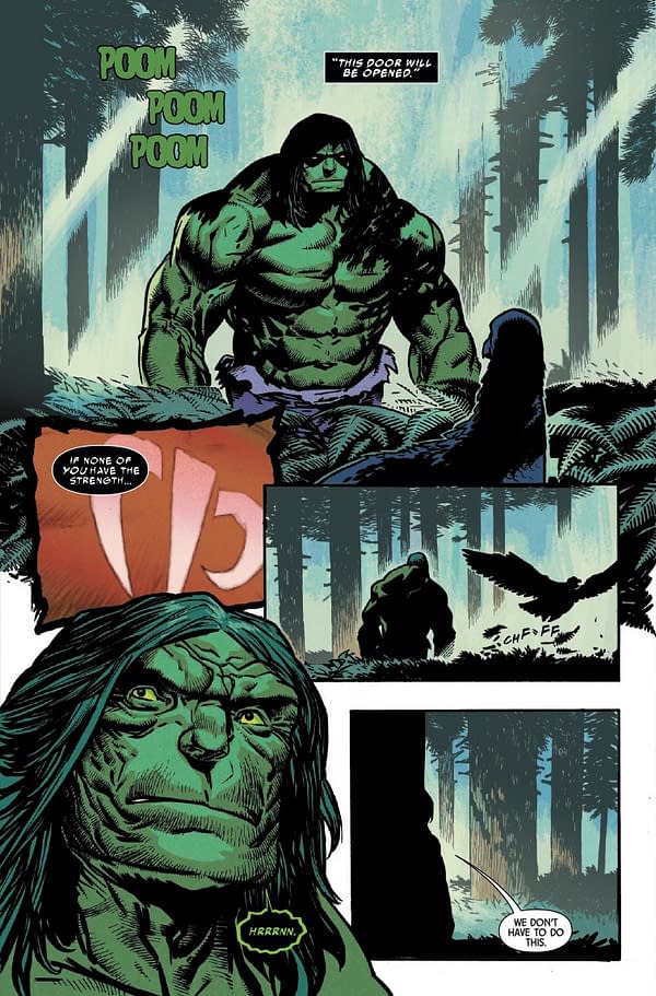 Interior preview page from INCREDIBLE HULK #26 NIC KLEIN COVER