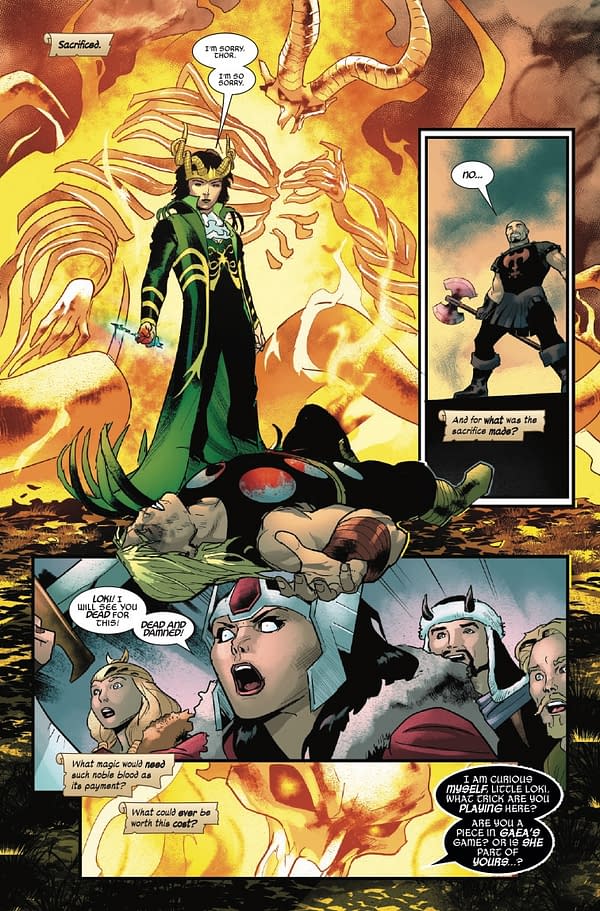 Interior preview page from IMMORTAL THOR #25 PASQUAL FERRY COVER