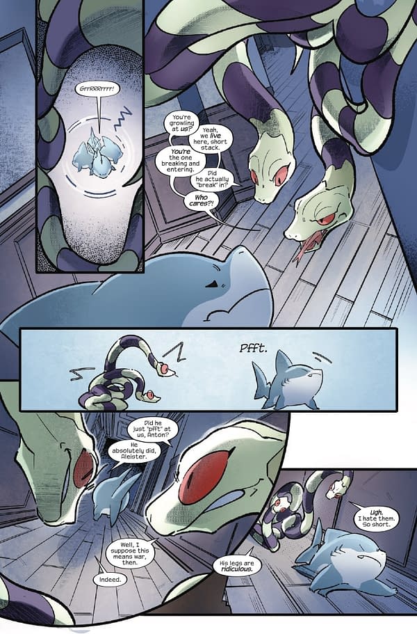 Interior preview page from JEFF THE LANDSHARK #1 GURIHIRU COVER