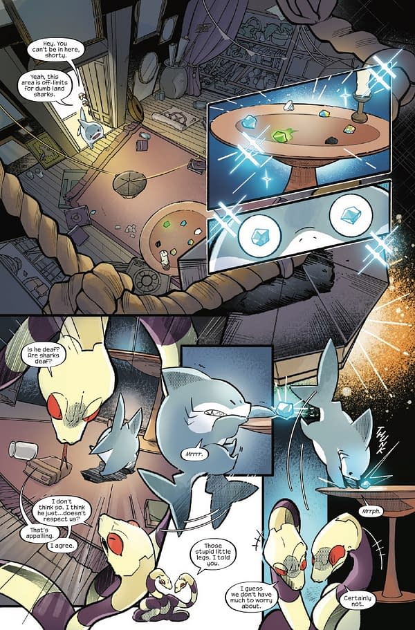 Interior preview page from JEFF THE LANDSHARK #1 GURIHIRU COVER
