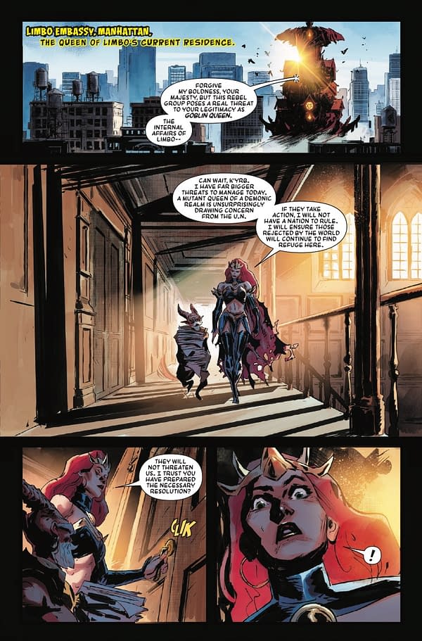 Interior preview page from MAGIK #6 PABLO VILLALOBOS COVER