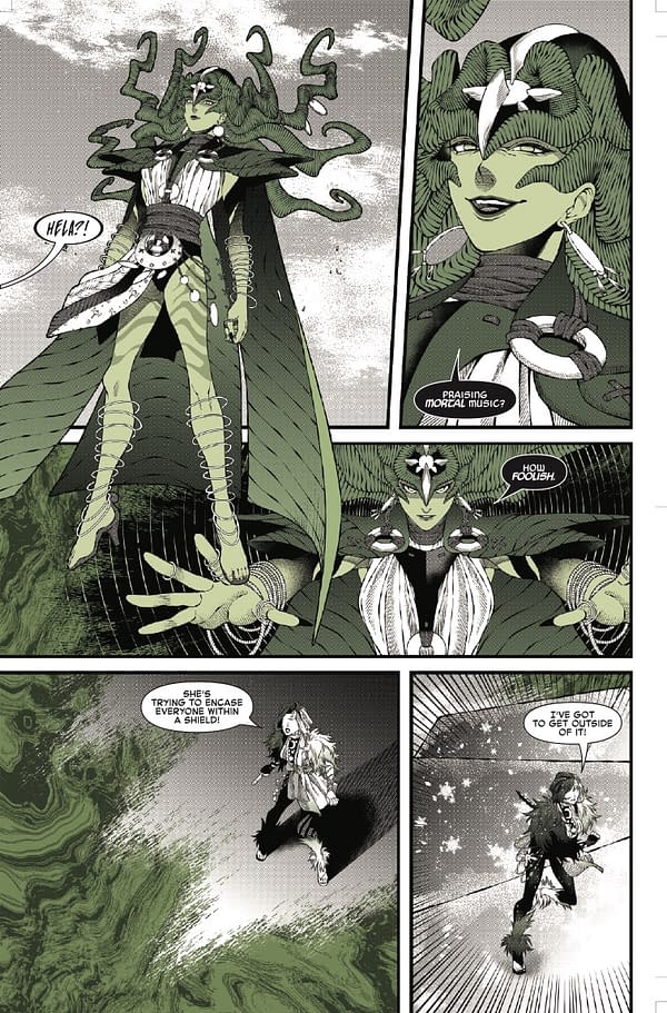 Interior preview page from MARVEL RIVALS: IGNITE #1 YUJI KAKU COVER