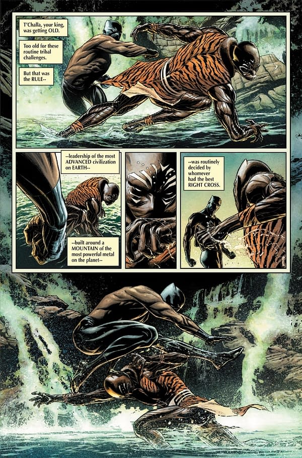 Interior preview page from MARVEL KNIGHTS: THE WORLD TO COME #1 JOE QUESADA COVER