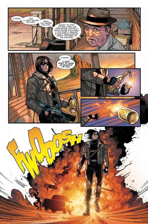 Interior preview page from NEW AVENGERS #1 STEPHEN SEGOVIA COVER