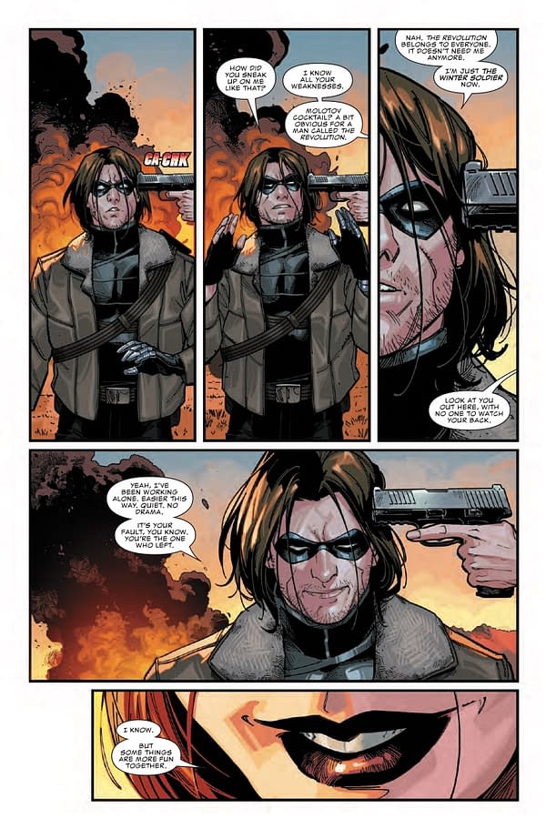 Interior preview page from NEW AVENGERS #1 STEPHEN SEGOVIA COVER