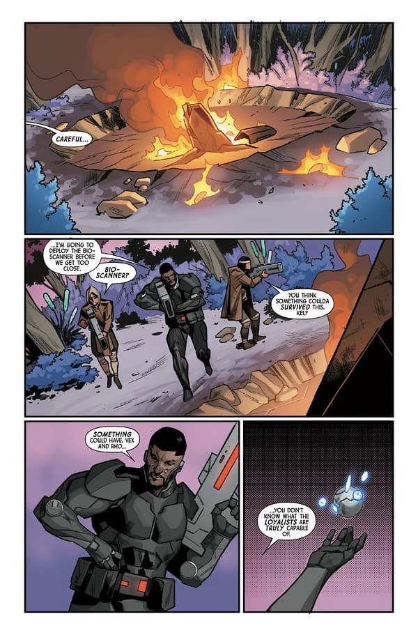 Interior preview page from PHOENIX #12 LUCAS WERNECK COVER