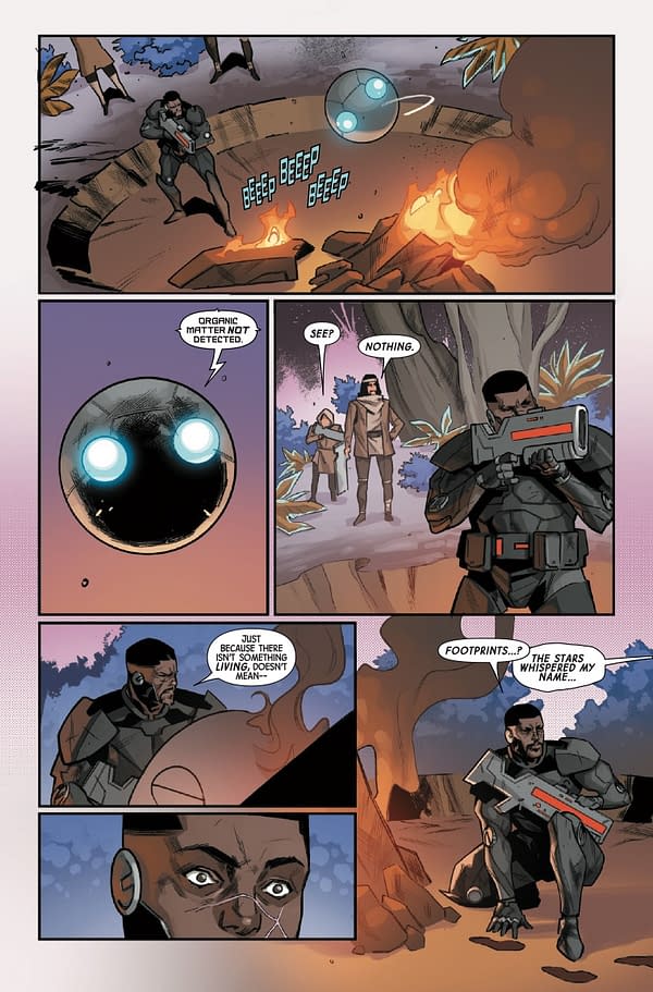 Interior preview page from PHOENIX #12 LUCAS WERNECK COVER