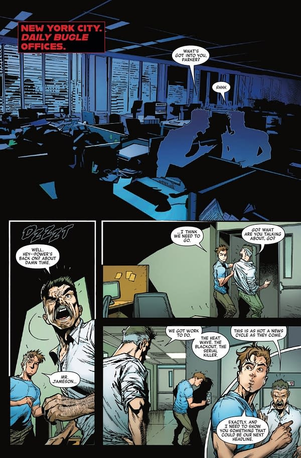 Interior preview page from PREDATOR VS. SPIDER-MAN #3 PAULO SIQUEIRA COVER