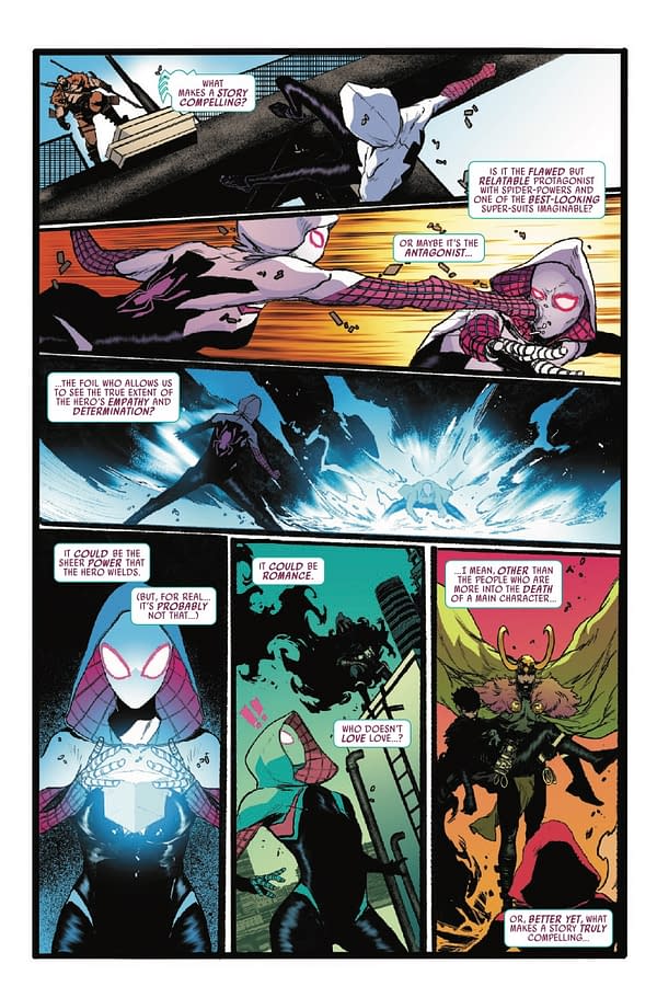 Interior preview page from SPIDER-GWEN: THE GHOST SPIDER #15 MARK BROOKS COVER