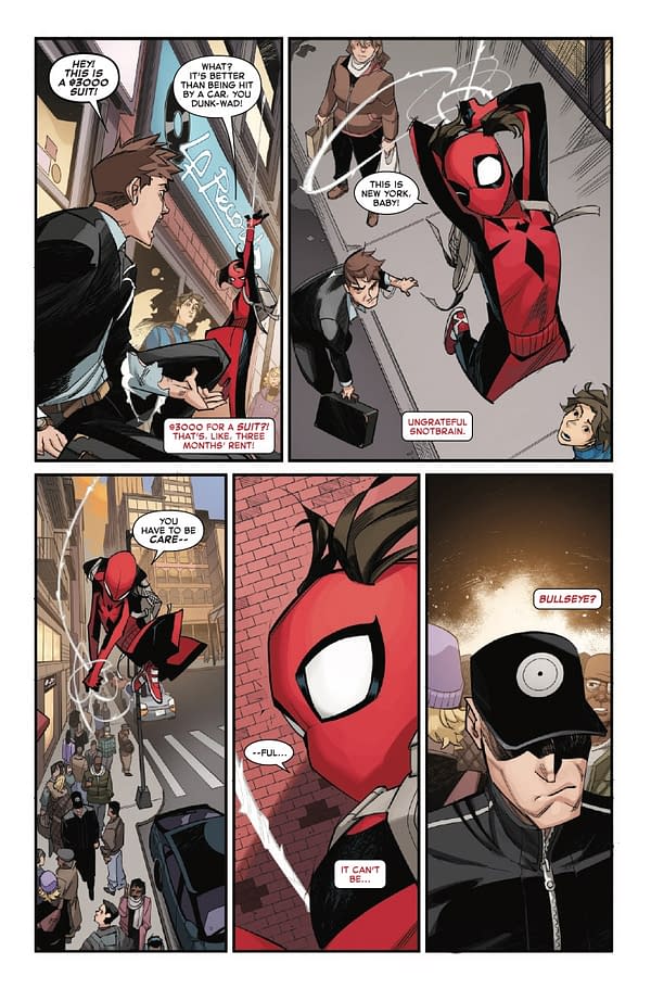 Interior preview page from SPIDER-GIRL #1 DAVID NAKAYAMA COVER
