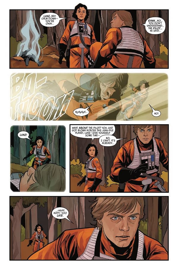 Interior preview page from STAR WARS #2 PHIL NOTO COVER
