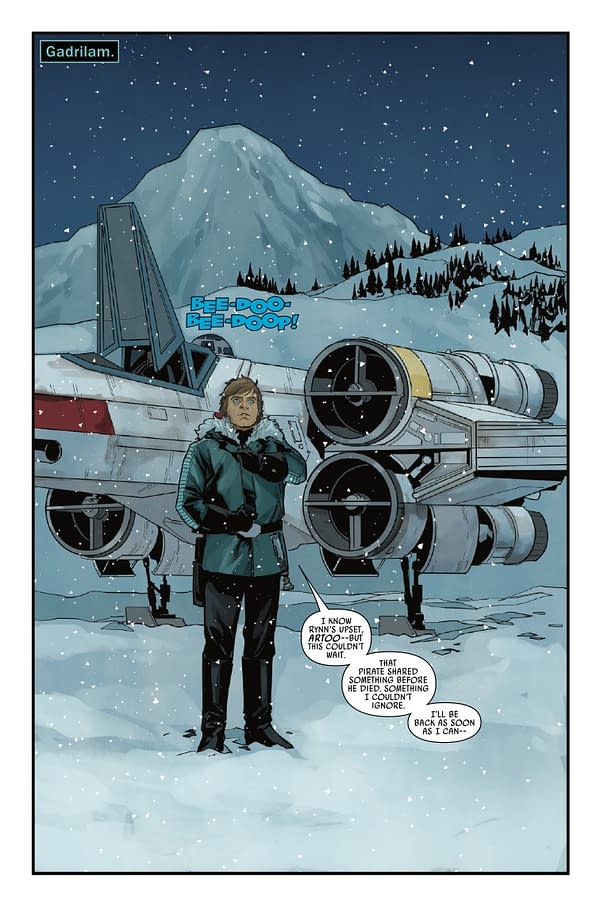 Interior preview page from STAR WARS #2 PHIL NOTO COVER