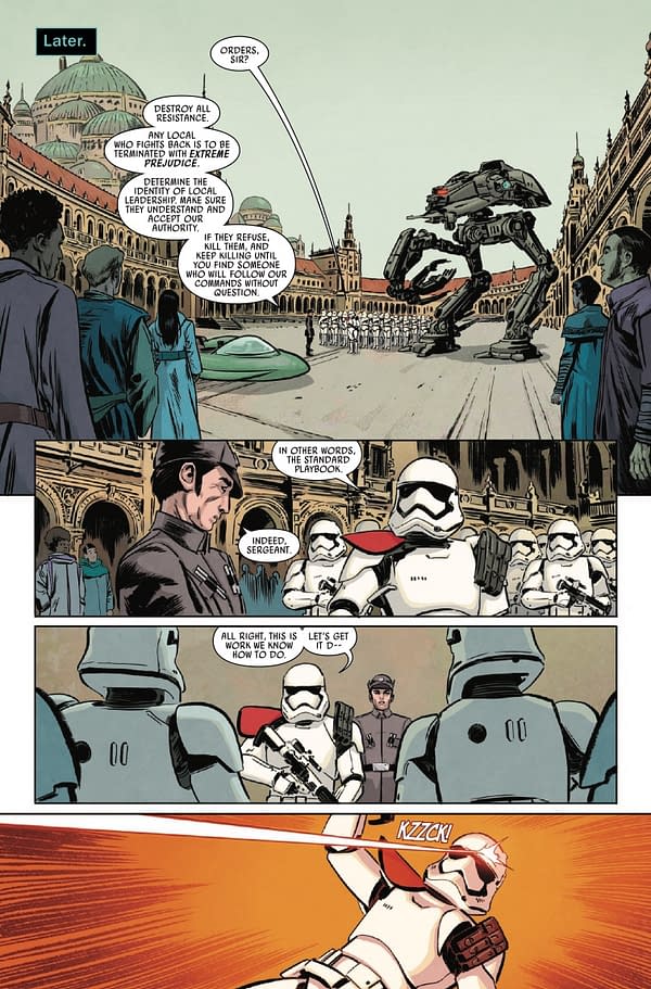 Interior preview page from STAR WARS: LEGACY OF VADER #5 DERRICK CHEW COVER