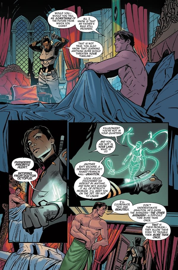 Interior preview page from SUPERIOR AVENGERS #3 R.B. SILVA COVER