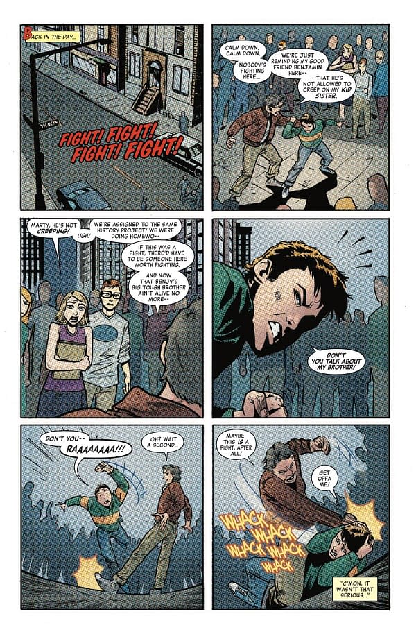 Interior preview page from THING #2 NICK BRADSHAW COVER