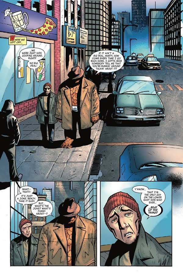 Interior preview page from THING #2 NICK BRADSHAW COVER