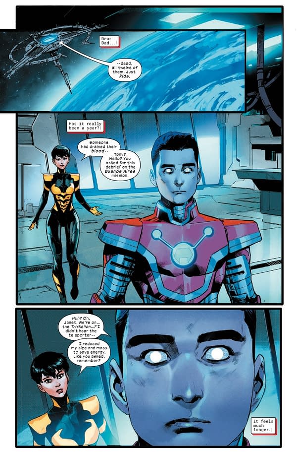 Interior preview page from ULTIMATES #13 DIKE RUAN COVER