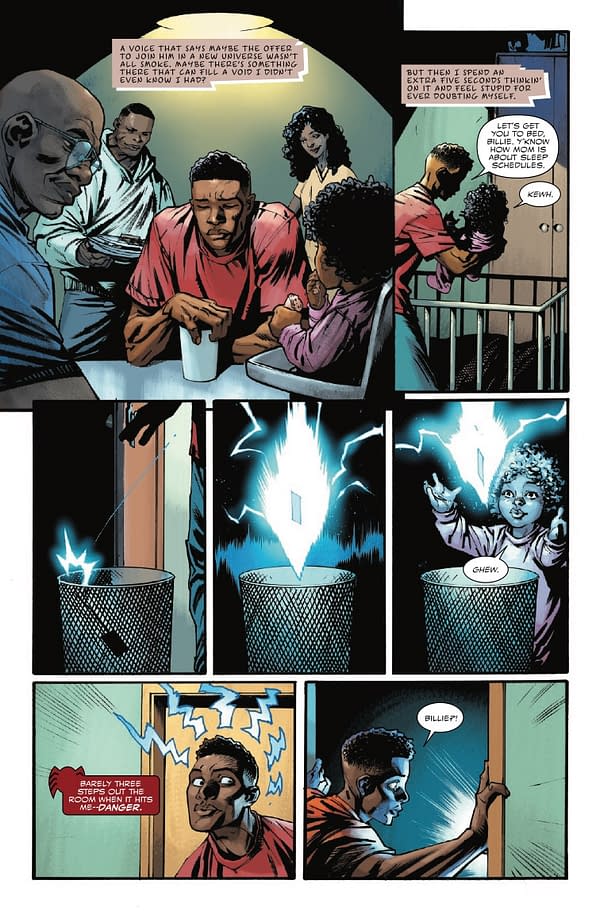 Interior preview page from ULTIMATE SPIDER-MAN: INCURSION #1 SARA PICHELLI COVER