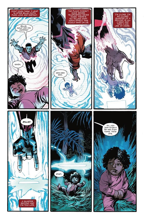 Interior preview page from ULTIMATE SPIDER-MAN: INCURSION #1 SARA PICHELLI COVER