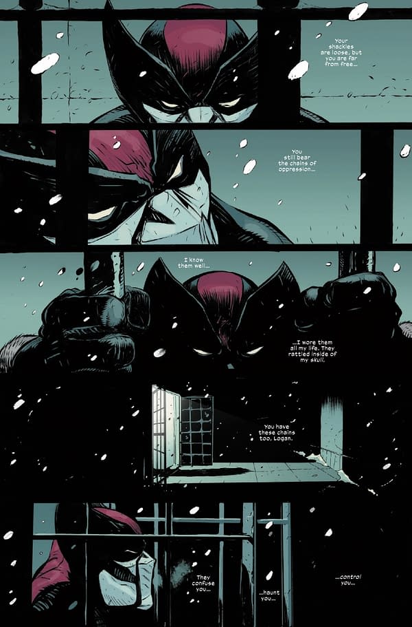 Interior preview page from ULTIMATE WOLVERINE #6 ALESSANDRO CAPPUCCIO COVER