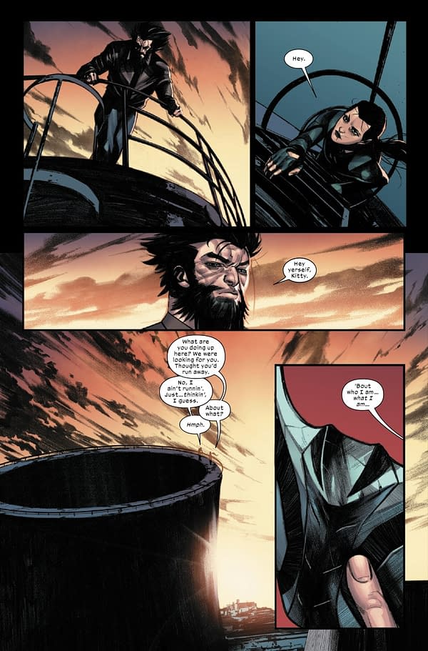 Interior preview page from ULTIMATE WOLVERINE #7 ALESSANDRO CAPPUCCIO COVER