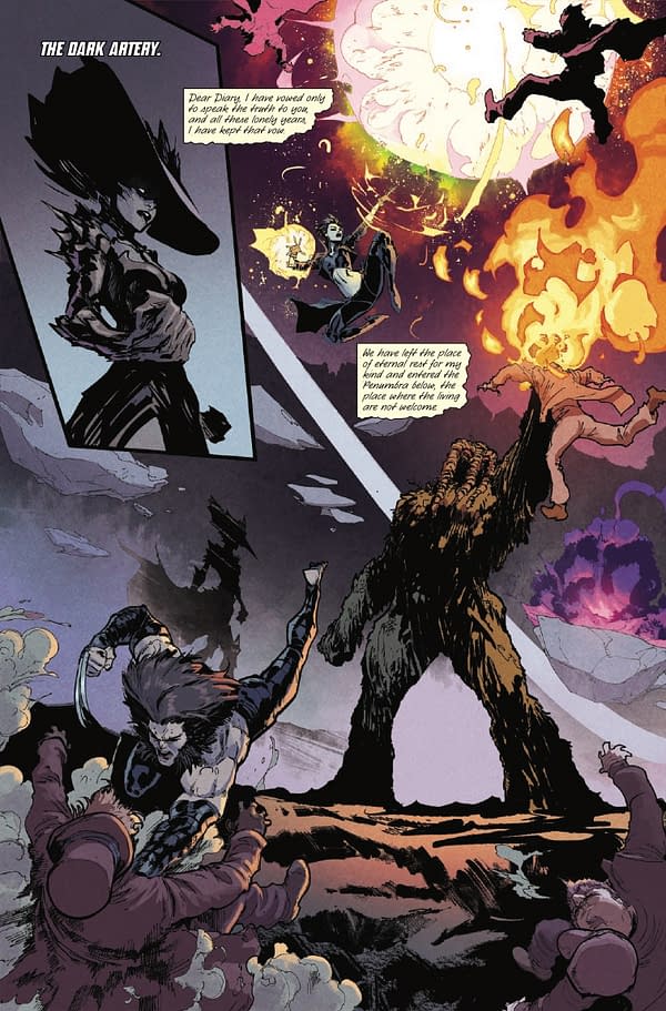 Interior preview page from UNCANNY X-MEN #16 DAVID MARQUEZ COVER