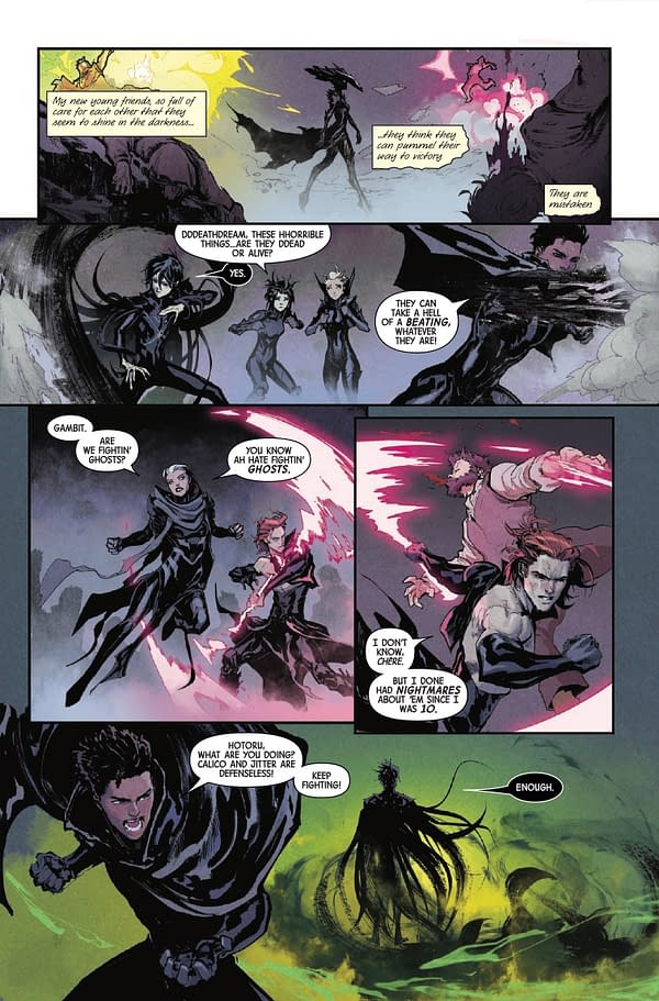 Interior preview page from UNCANNY X-MEN #16 DAVID MARQUEZ COVER