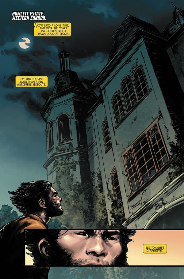Interior preview page from WOLVERINE #10 MARTIN COCCOLO COVER