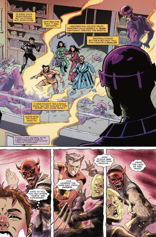 Interior preview page from WOLVERINE AND KITTY PRYDE #3 ALAN DAVIS COVER