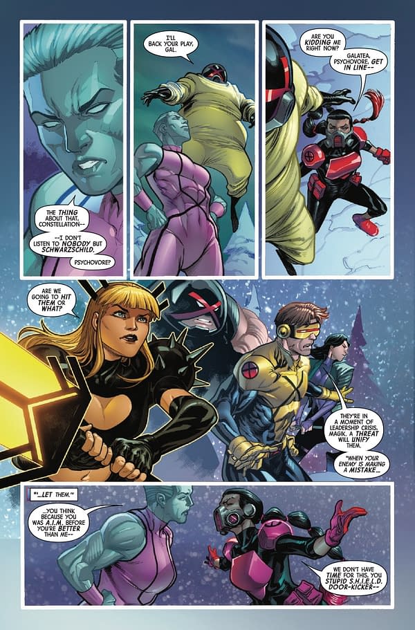 Interior preview page from X-MEN #18 RYAN STEGMAN COVER