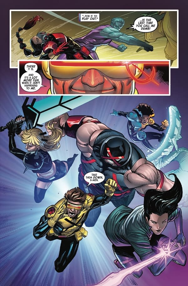 Interior preview page from X-MEN #18 RYAN STEGMAN COVER