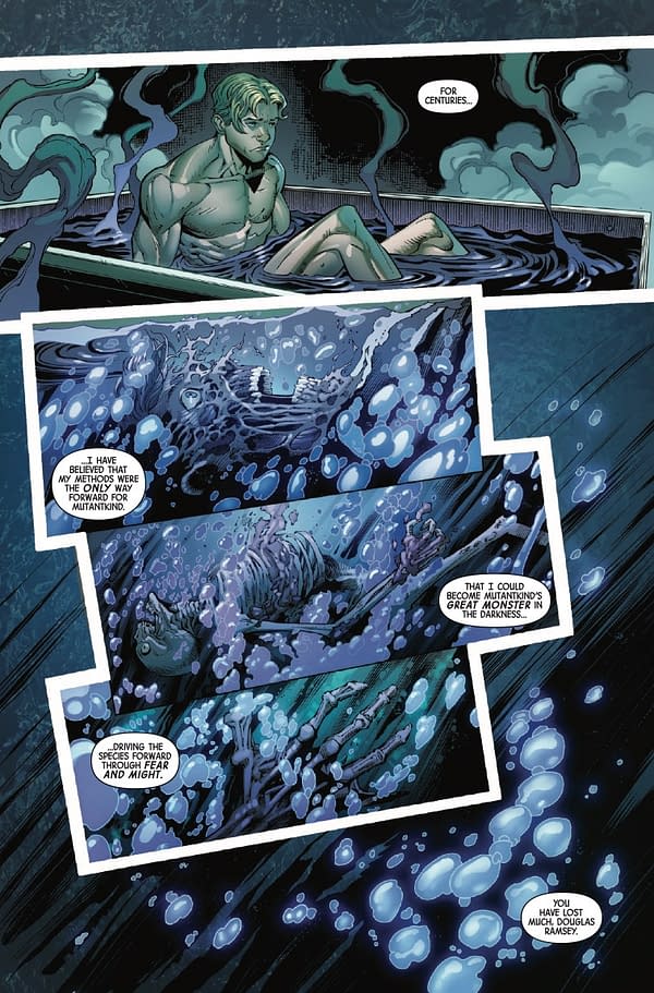 Interior preview page from X-MEN #19 RYAN STEGMAN COVER