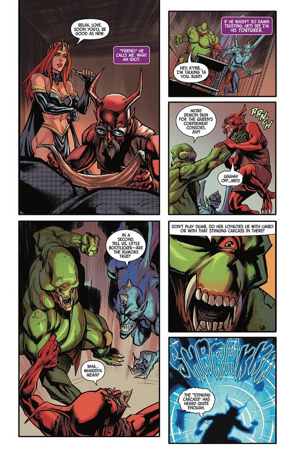 Interior preview page from X-MEN: DEMONS AND DEATH #1 MIKE MCKONE COVER