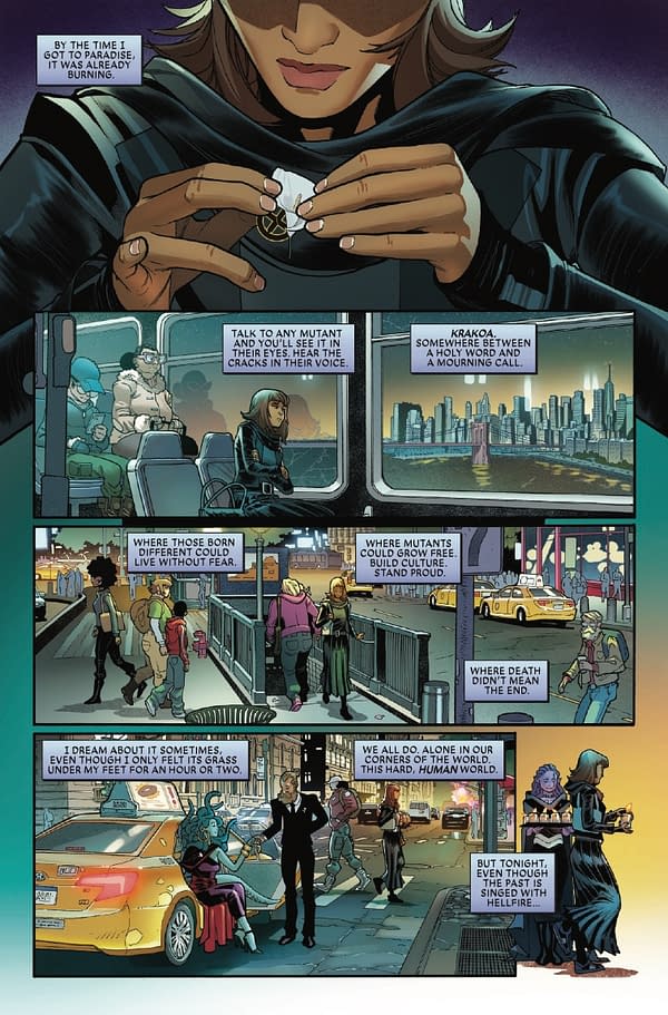 Interior preview page from X-MEN: HELLFIRE VIGIL #1 LUCIANO VECCHIO COVER