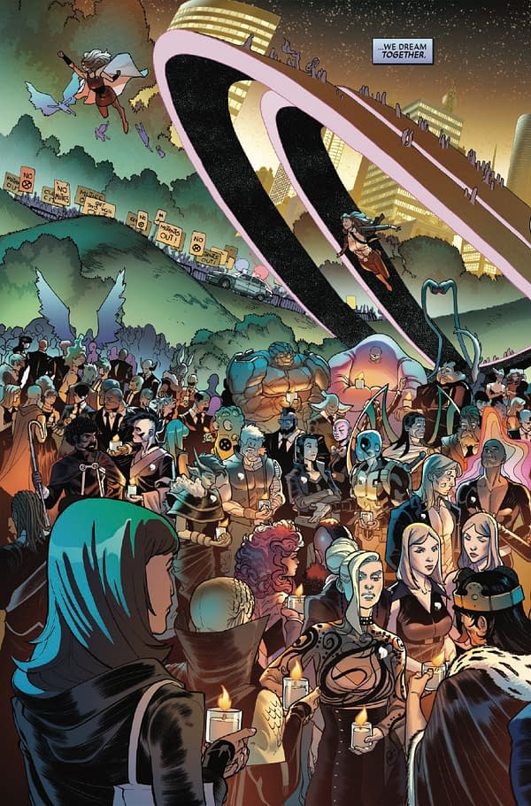 Interior preview page from X-MEN: HELLFIRE VIGIL #1 LUCIANO VECCHIO COVER