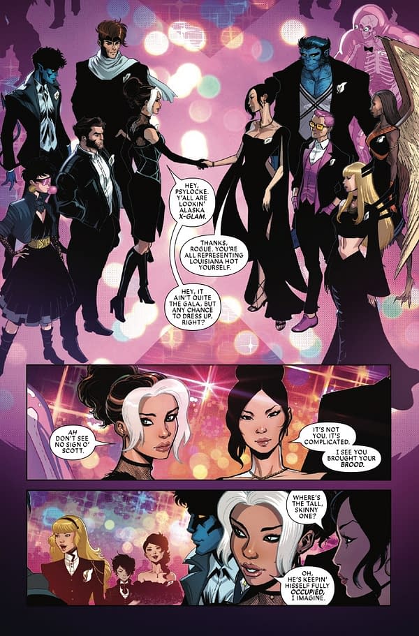 Interior preview page from X-MEN: HELLFIRE VIGIL #1 LUCIANO VECCHIO COVER
