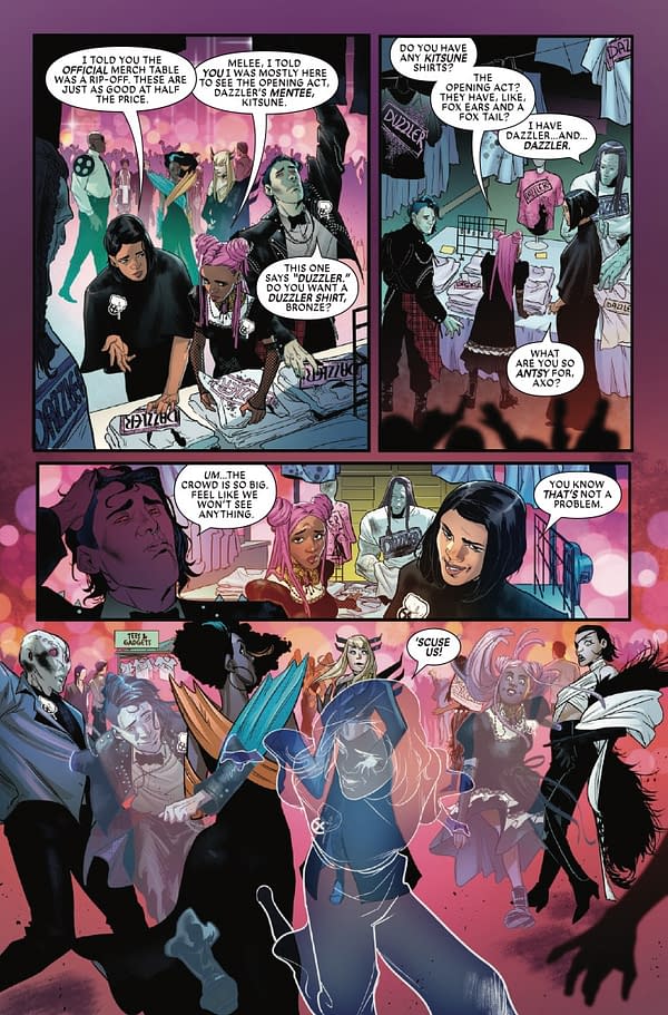 Interior preview page from X-MEN: HELLFIRE VIGIL #1 LUCIANO VECCHIO COVER