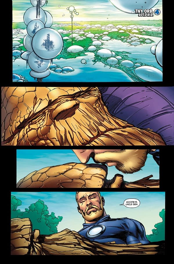 How Long Until The Thing Has A Beard In The Comic Books As Well?