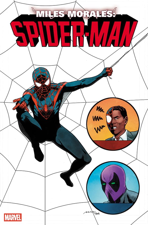 Cover image for MILES MORALES: SPIDER-MAN #35 PERE PEREZ RETROVISION VARIANT