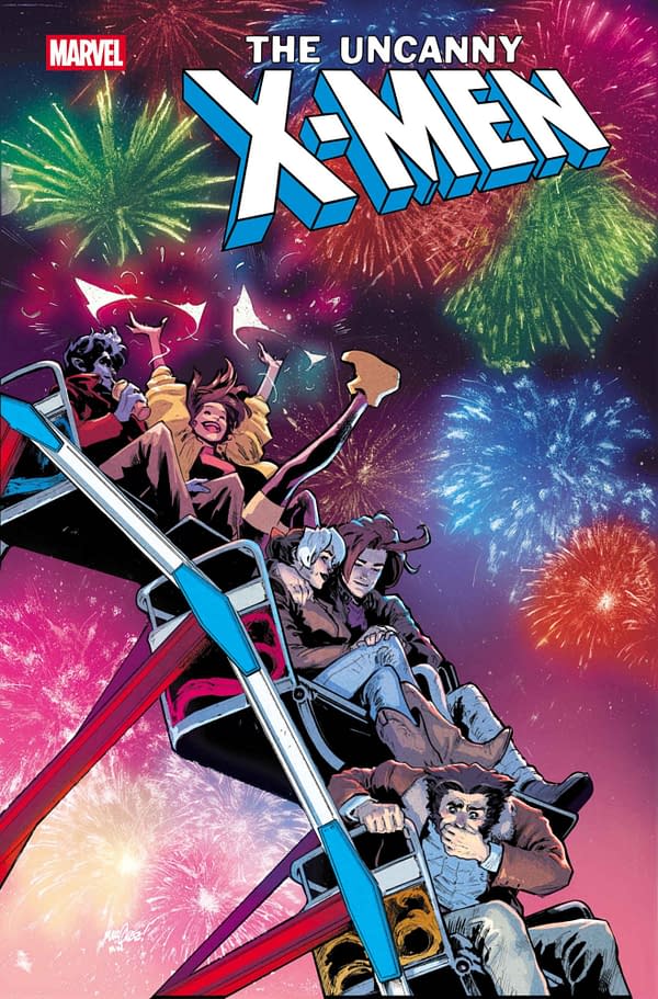 Cover image for UNCANNY X-MEN #18 DAVID MARQUEZ COVER