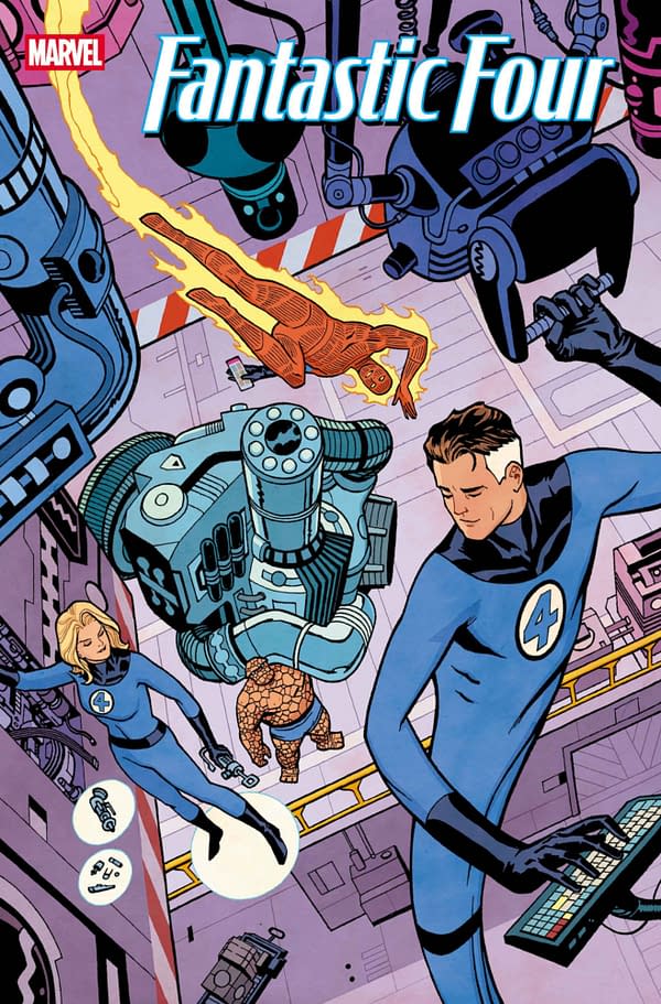 Cover image for FANTASTIC FOUR #1 CLIFF CHIANG VARIANT
