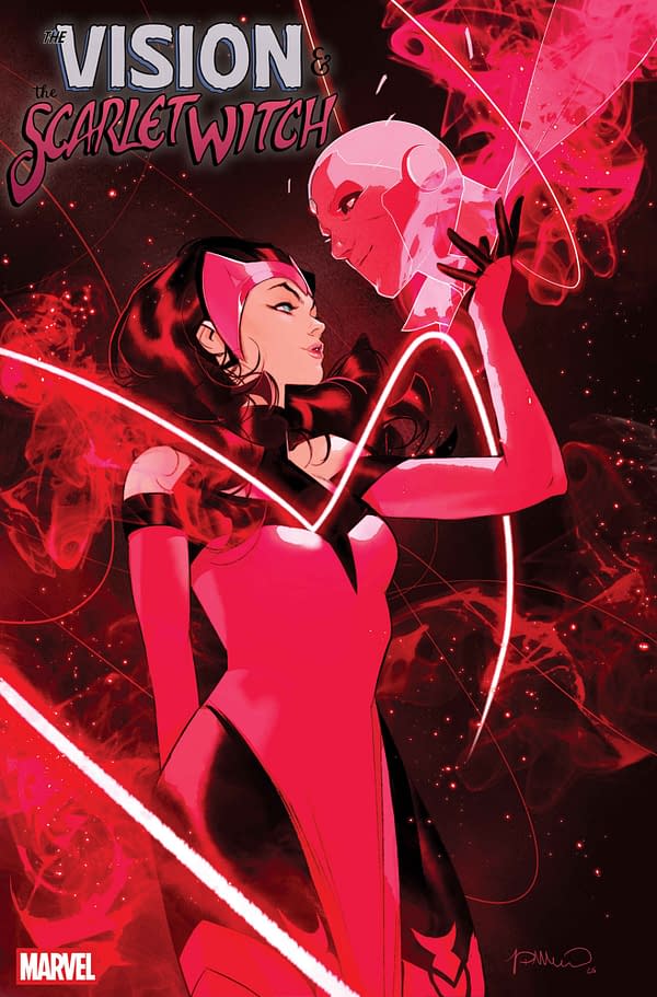 Cover image for THE VISION & THE SCARLET WITCH #3 SIMONE DI MEO VARIANT