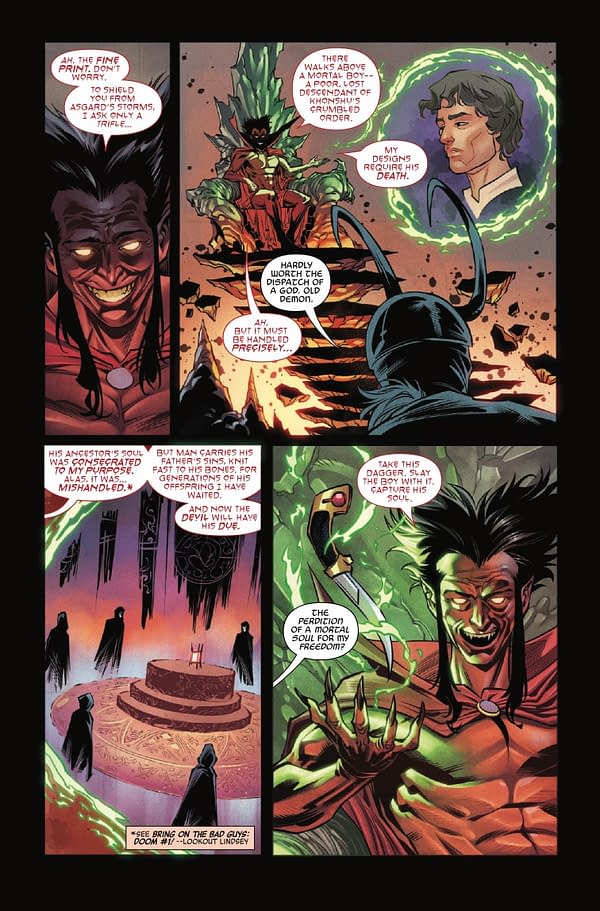 Interior preview page from BRING ON THE BAD GUYS: LOKI #1 LEE BERMEJO COVER